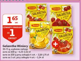 Auchan Galaretka wiśniowa winiary oferta