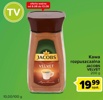 Jacobs velvet kawa rozpuszczalna 200 g