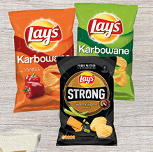 Społem Lay's chipsy ziemniaczane o smaku papryki 140 g oferta