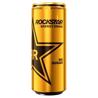 Rockstar gazowany napój energetyzujący bez cukru 250 ml