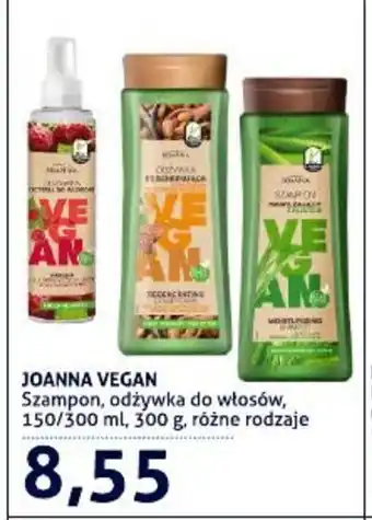 Blue Stop Joanna Vegan Szampon, odżywka do włosów 150-300 ml oferta