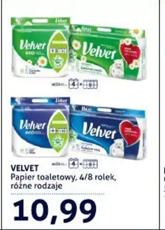 Blue Stop Velvet Papier toaletowy 4/8 rolek oferta