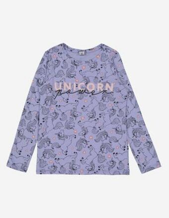 Takko Fashion Dziewczynki koszulka z długim rękawem - błyszczący nadruk oferta