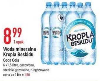 E.Leclerc Woda mineralna Kropla Beskidu 6x1,5l oferta