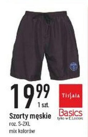 E.Leclerc Szorty męskie oferta