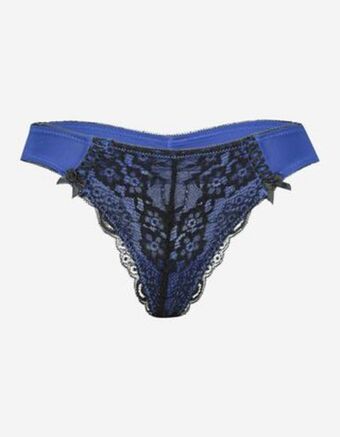 Takko Fashion Dział damski stringi - obszycie z koronki oferta