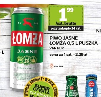 Topaz Piwo Jasne Łomża 500ml oferta