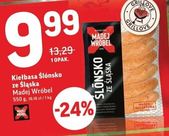 Intermarche Kiełbasa ślónsko ze śląska 550g oferta