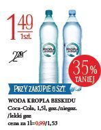 E.Leclerc Woda gazowana kropla beskidu oferta