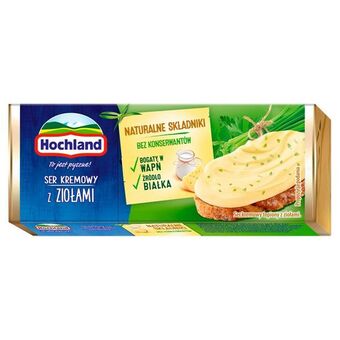 Hochland ser kremowy z ziołami 90 g