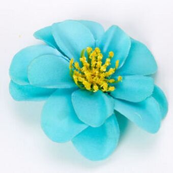 Claire's Blue flower hair clip oferta