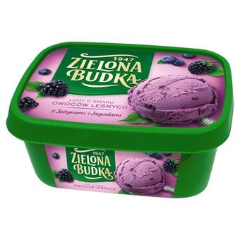 Zielona budka lody owoce leśne 1000 ml