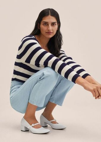 MANGO Dżinsy tapered z wysokim stanem oferta