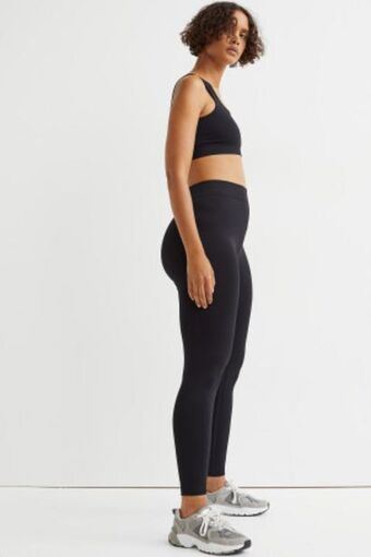 H&M Bezszwowe legginsy treningowe oferta