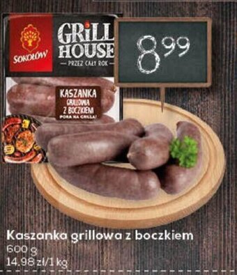 Lewiatan Sokołów Kaszanka grillowa z boczkiem 600 g oferta