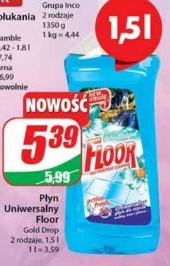 Dino Płyn uniwersalny mountain flowers gold drop floor oferta