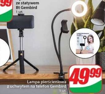 Lampa pierścieniowa z uchwytem na telefon gembird