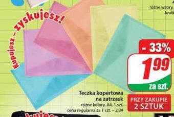 Dino Teczka kopertowa a4 na zatrzask oferta