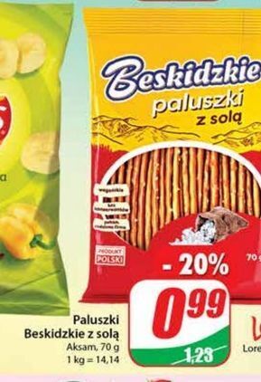 Dino Paluszki z solą aksam beskidzkie oferta