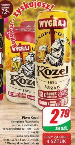 Dino Piwo kozel lezak oferta