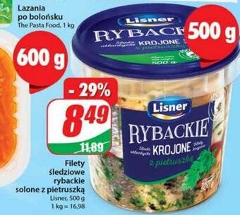 Dino Filety śledziowe rybackie krojone z pietruszką lisner oferta