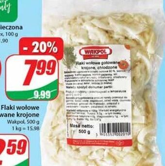 Dino Flaki wołowe wakpol oferta