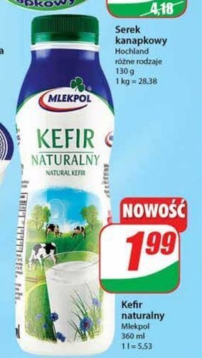 Dino Kefir naturalny mlekpol oferta