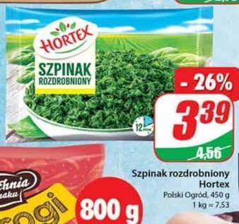 Dino Szpinak rozdrobniony hortex oferta