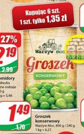 Dino Groszek konserwowy warzyw moc oferta
