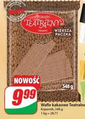 Dino Wafle teatralne kakaowe kopernik oferta