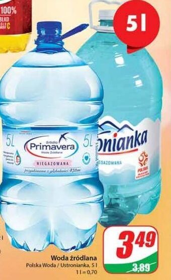 Dino Woda niegazowana ustronianka oferta
