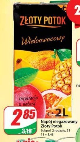 Dino Napój wieloowocowy złoty potok oferta