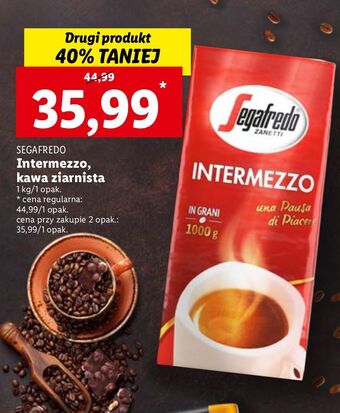 Lidl Kawa segafredo intermezzo oferta