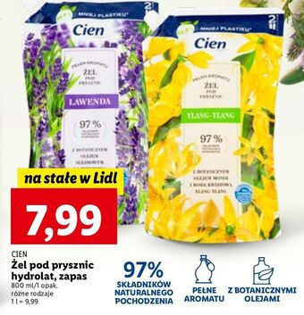 Lidl Żel pod prysznic ylang-ylang zapas cien oferta