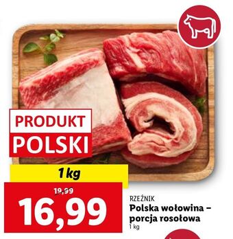 Lidl Wołowina - porcja rosołowa rzeźnik codzienna dostawa oferta