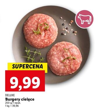 Lidl Burgery z cielęciny deluxe oferta