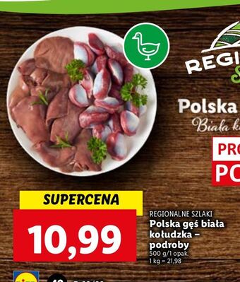 Lidl Gęś biała kołudzka regionalne szlaki oferta