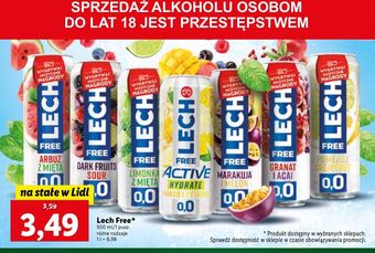 Piwo lech free marakuja i melon