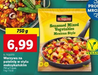 Lidl Warzywa na patelnię el tequito oferta