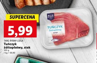 Lidl Tuńczyk żółtopłetwy targ rybny lidla oferta