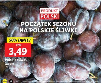Lidl Śliwki oferta