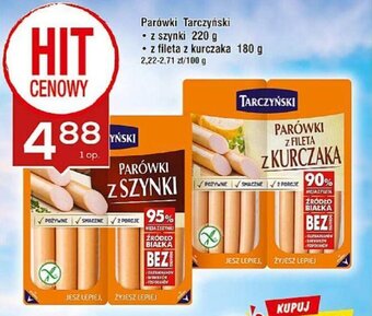 Lewiatan Tarczyński Parówki 180-220 g oferta