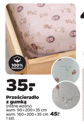 Netto Prześcieradło z gumką oferta
