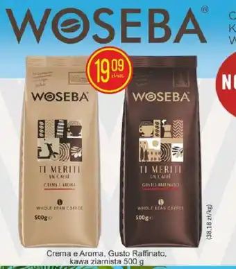 Pokusa Woseba Kawa ziarnista Crema e Aroma, Gusto Raffinato 500 g oferta