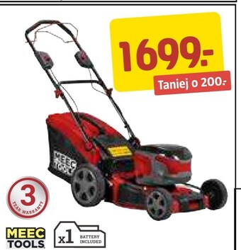 Jula Kosiarka akumulatorowa meec tools oferta