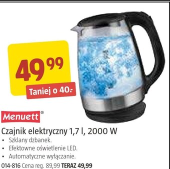 Czajnik elektryczny menuett