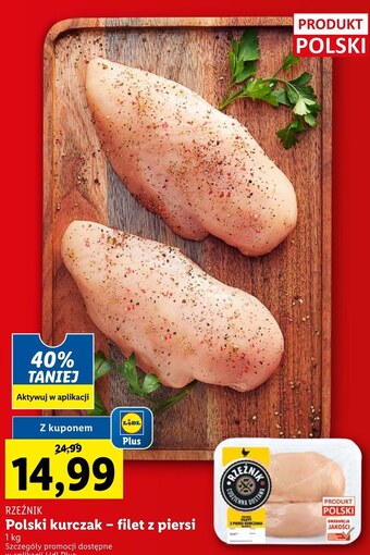 Lidl Filet z kurczaka rzeźnik oferta