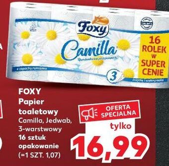 Kaufland Papier toaletowy foxy camilla oferta