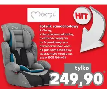 Kaufland Fotelik samochodowy momi oferta