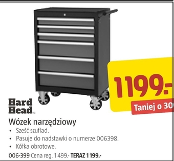 Wózek narzędziowy hard head